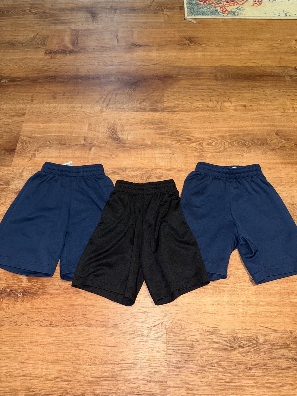 Kids Mesh Athletic Shorts in Navy and Black - Everyday Active Bottoms